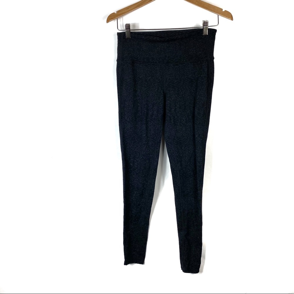 ATHLETA Chaturanga Gray Space Dye Legging.